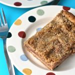 Apple and Rhubarb Crumble Tart