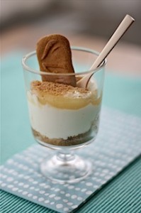 Easy Quark Lemon Cheesecakes With Biscoff Biscuits