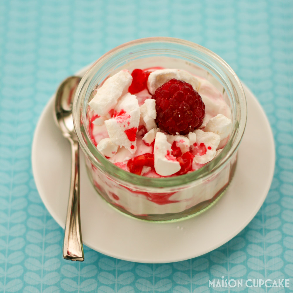 Raspberry Quark Eton Mess
