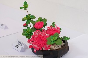 Realistic Sugar Flowers at Squires Kitchen Exhibition