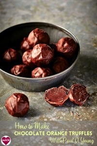 Chocolate orange truffles