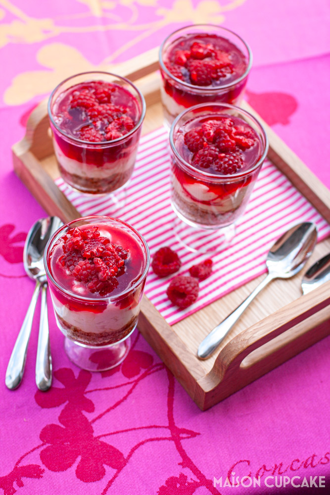 Rhubarb Raspberry Cheesecake portrait