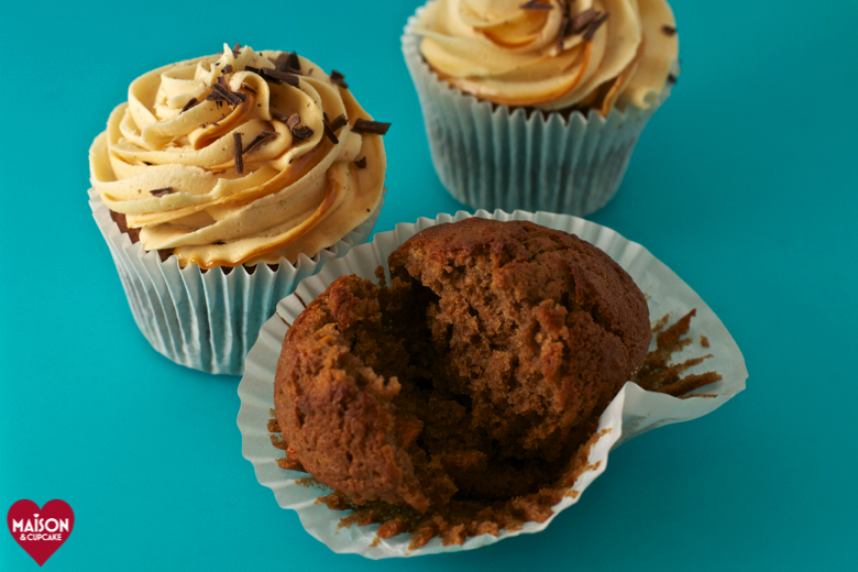 Close up of sweet potato cake texture; golden, moist and rich