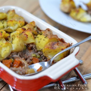 Beef and vegetable cottage pie