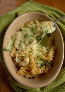 Cheesy Courgette Pasta