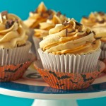 Maison Cupcake Sweet Potato Cupcakes with Salted Caramel Buttercream