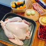 Preparing Christmas turkey and perfect bread sauce