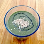 Cavolo Nero Banana Smoothie with sesame