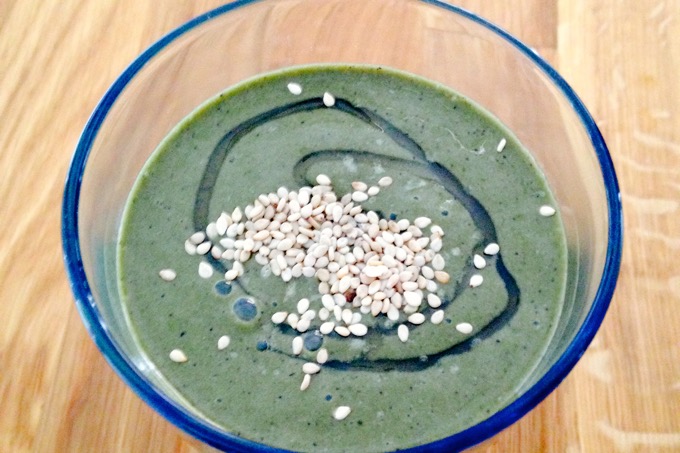 Cavolo Nero Smoothie with Banana Vitamix Recipe