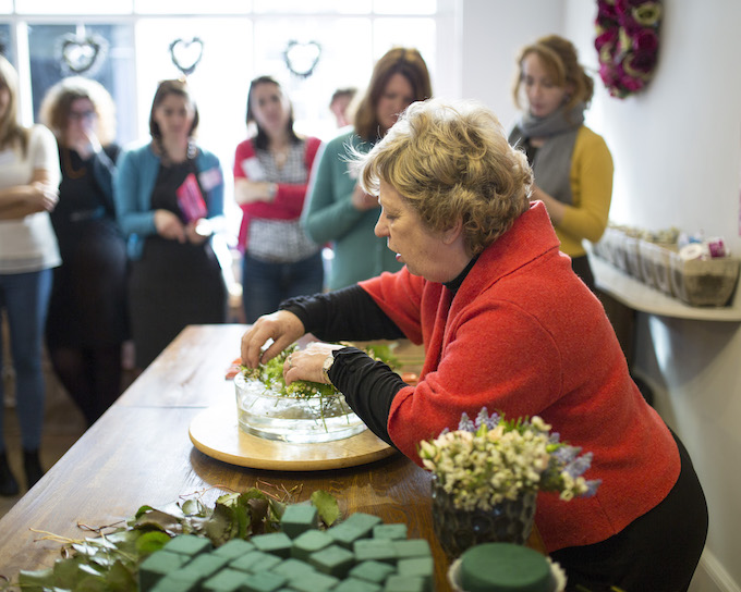 Judith Blacklock at Judith Blacklock Flower School, London