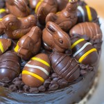 Easter Chocolate Praline Layer Cake