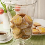 Slice and bake cookies with lemon icing - so easy to make - keep the dough in the fridge or freezer and bake a few at a time. Decorated with instant royal icing flavoured with lemon juice