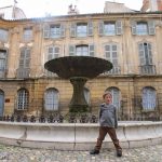 Fountain square in Aix en Provence