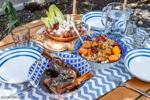 Easy summer menu for six with quick and quality foods from Iceland