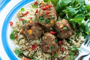 How to make Veggie Balls with Warm Salad IKEA Style