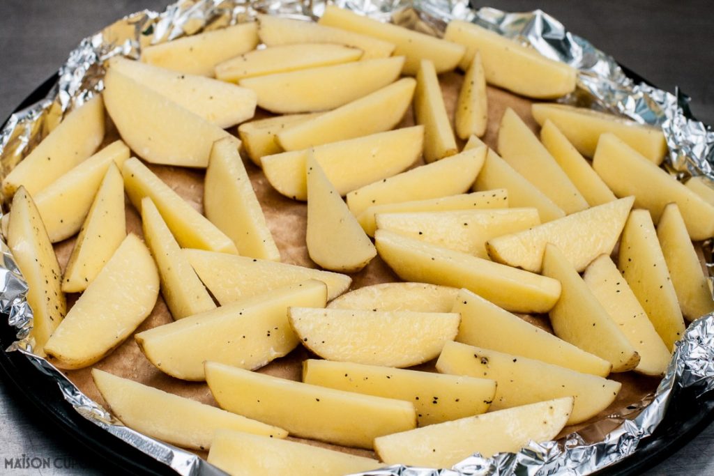 Combi Microwave Potato Wedges Maison Cupcake