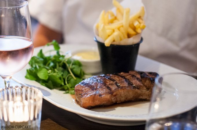 Côte Brasserie - London Barbican - Sirloin Steak with Frites and Béarnaise Sauce