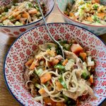 Cold Chicken Noodle Salad