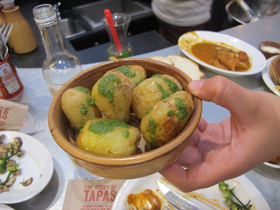 Tapas Revolution Wrinkled Potatoes