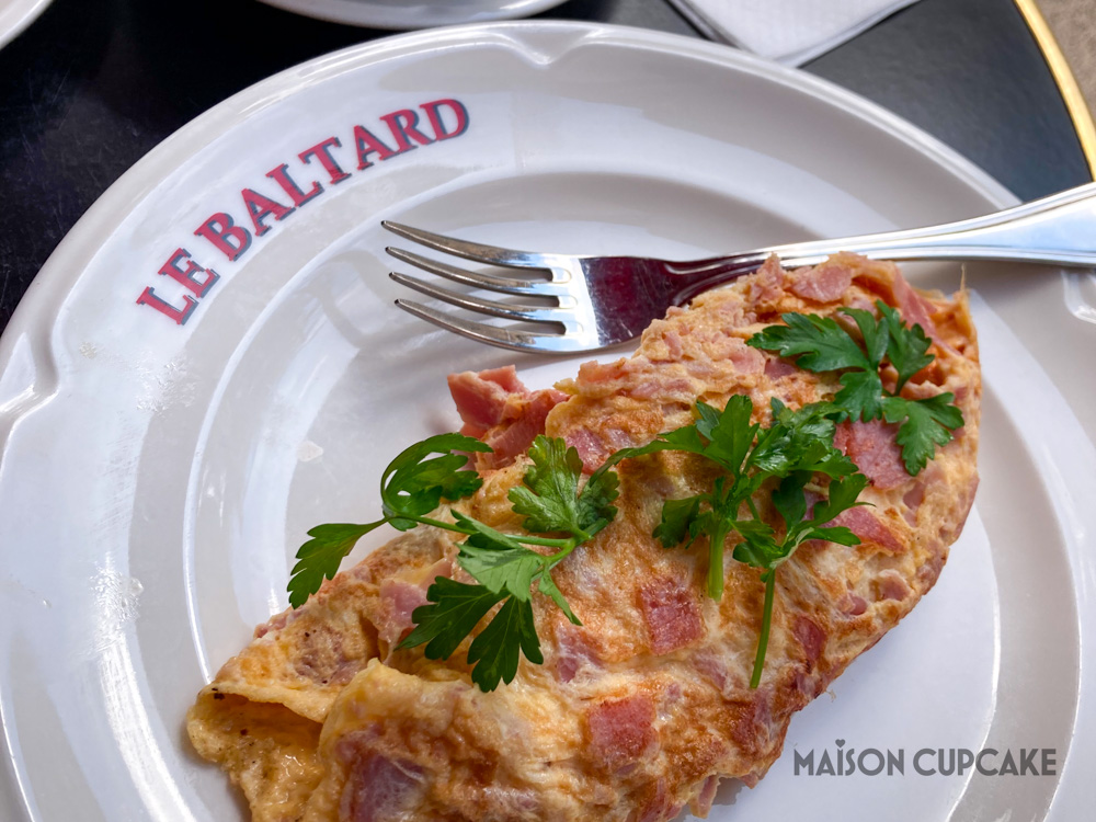 Omelette at Le Baltard, Paris