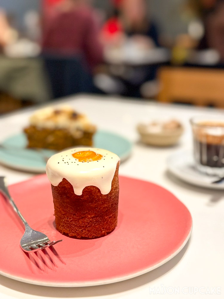 Orange Polenta Cake at Ottolenghi Spitalfields Restaurant