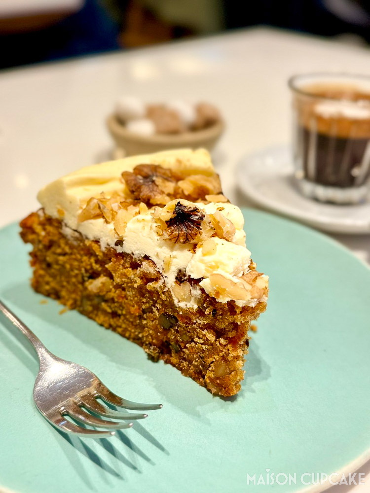 Cake at Ottolenghi Spitalfields Restaurant