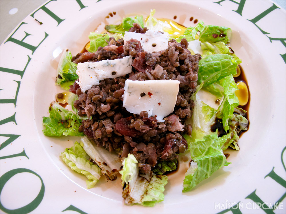 Ottolenghi lentils from cookbook