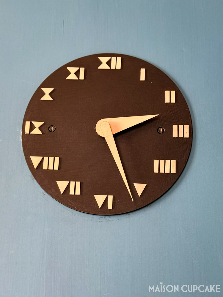 Art Deco Wall Clock at Villa Cavrois, Roubaix near Lille France